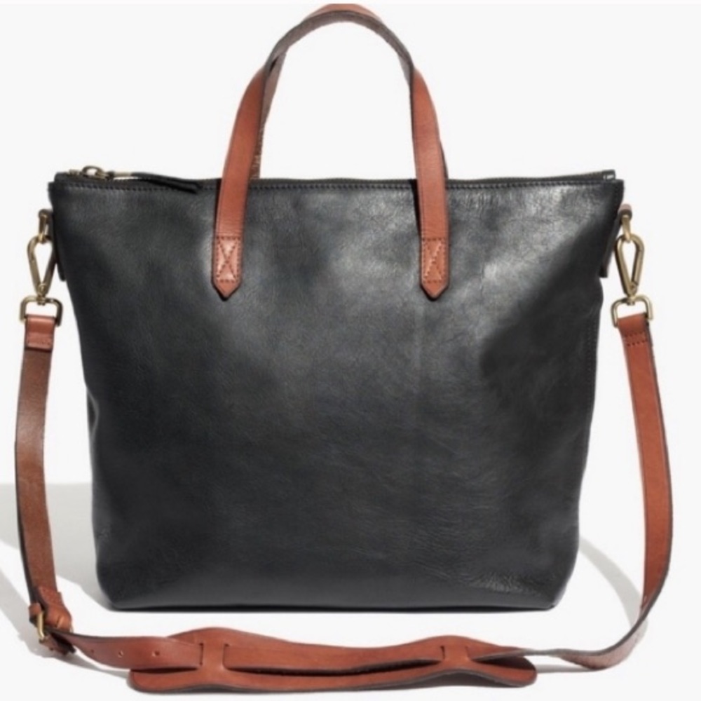 Madewell Zip top Transport Crossbody bag